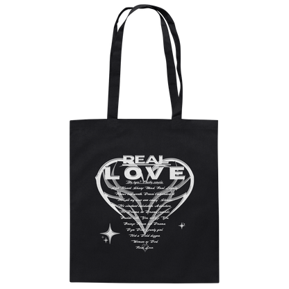 The REAL LOVE BASiCS - Baumwolltasche