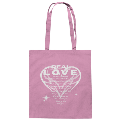 The REAL LOVE BASiCS - Baumwolltasche