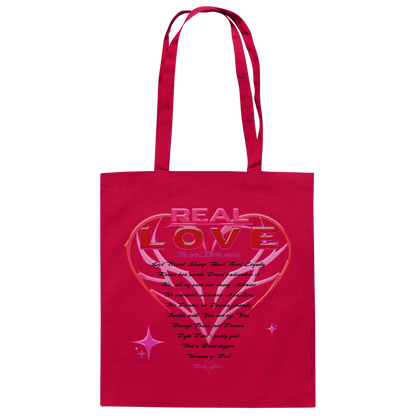 The Real Love - Baumwolltasche