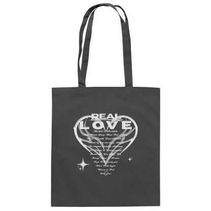 The REAL LOVE BASiCS - Baumwolltasche