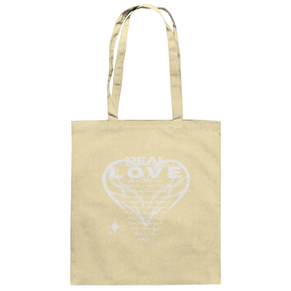 The REAL LOVE BASiCS - Baumwolltasche