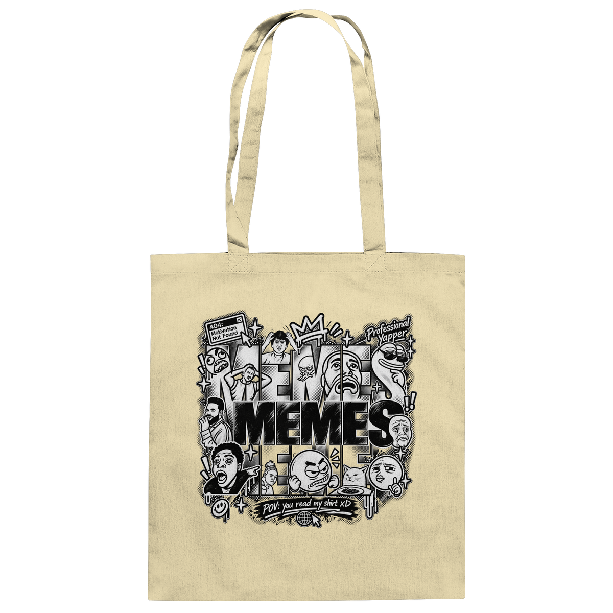 Die MEME - Baumwolltasche