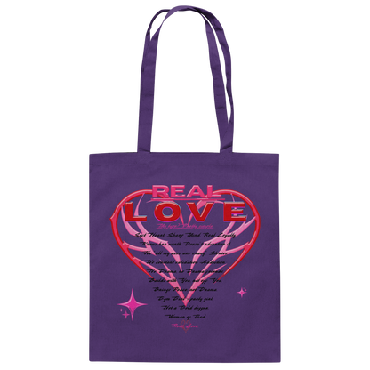 The Real Love - Baumwolltasche