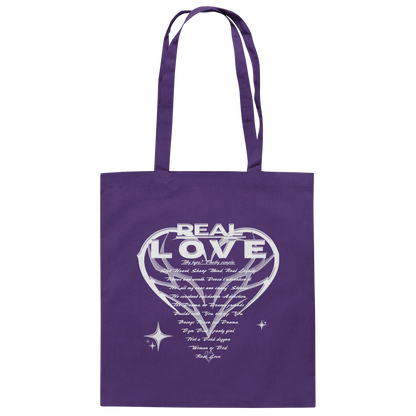 The REAL LOVE BASiCS - Baumwolltasche