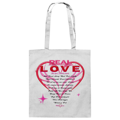 The Real Love - Baumwolltasche