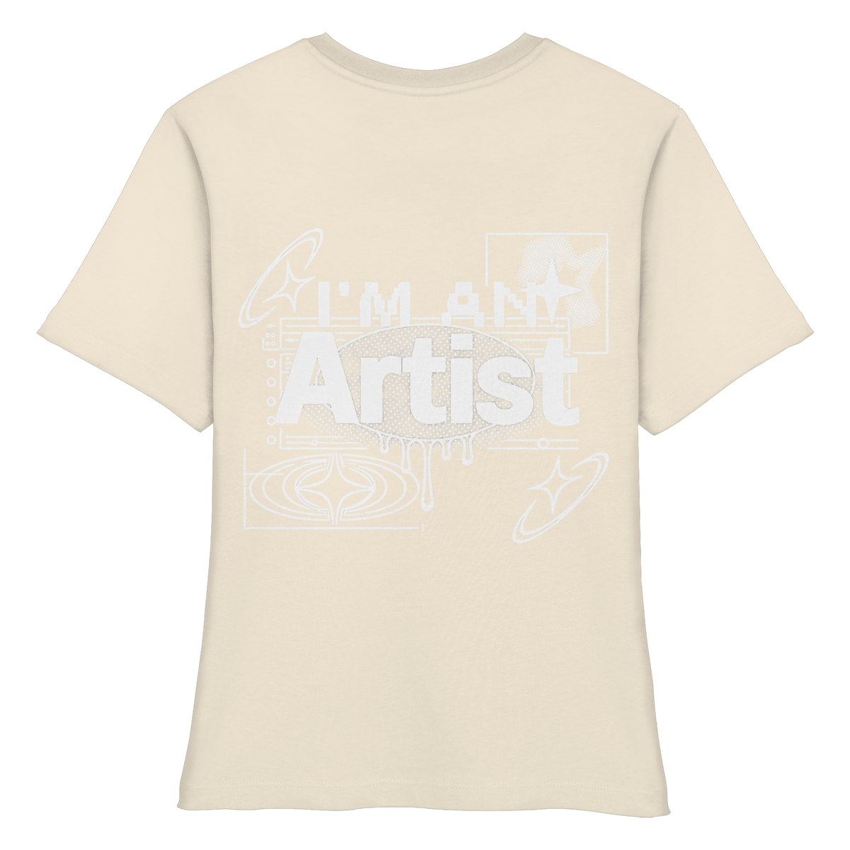 The Artist BASiCS - Kadınlar İçin Organik Kesim Tişört