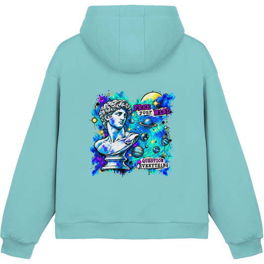 The Philosopher - Fluffy Boxcut Hoodie