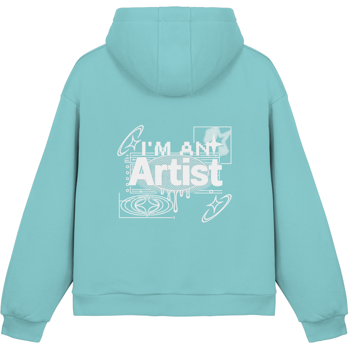 The Artist BASiCS - Fluffy Boxcut Hoodie