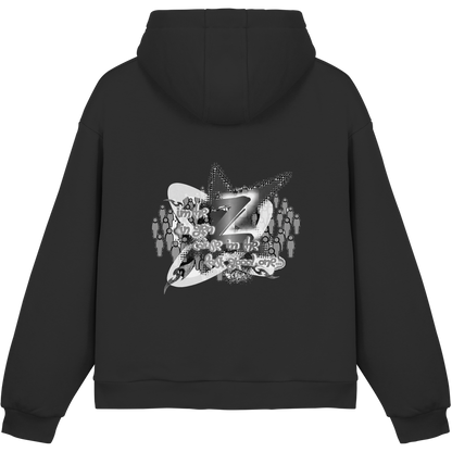 The Rebellion Z BASiCS - Felpa con cappuccio boxy fluffy