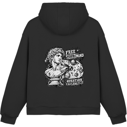 The Philosopher - Felpa con cappuccio boxy fluffy