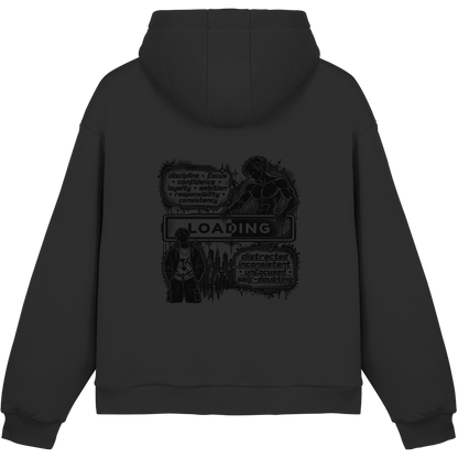 LOADiNG BASiCS - Fluffy Boxcut Hoodie