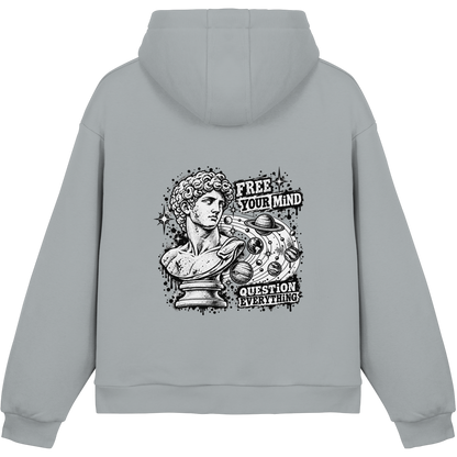 The Philosopher - Felpa con cappuccio boxy fluffy