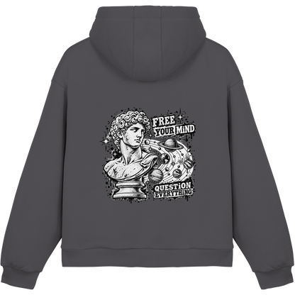 The Philosopher - Felpa con cappuccio boxy fluffy