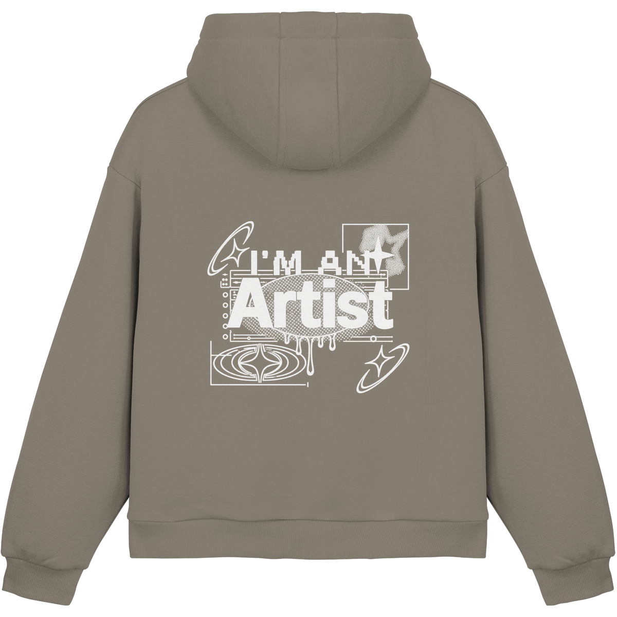 The Artist BASiCS - Fluffy Boxcut Hoodie