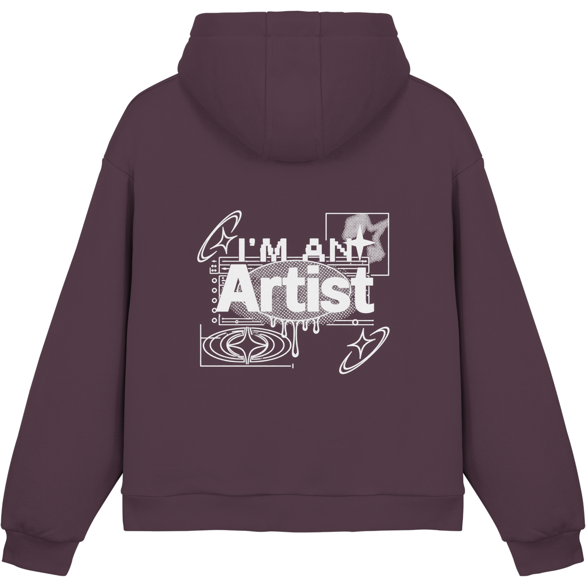 The Artist BASiCS - Fluffy Boxcut Hoodie
