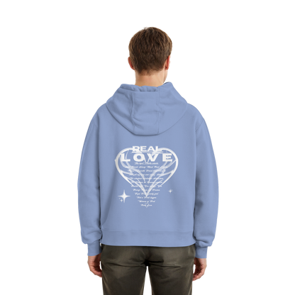 The REAL LOVE BASiCS - Fluffy Boxcut Hoodie