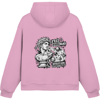 The Philosopher - Felpa con cappuccio boxy fluffy