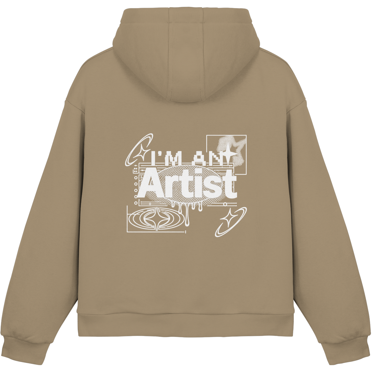 The Artist BASiCS - Fluffy Boxcut Hoodie