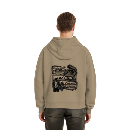 LOADiNG BASiCS - Fluffy Boxcut Hoodie