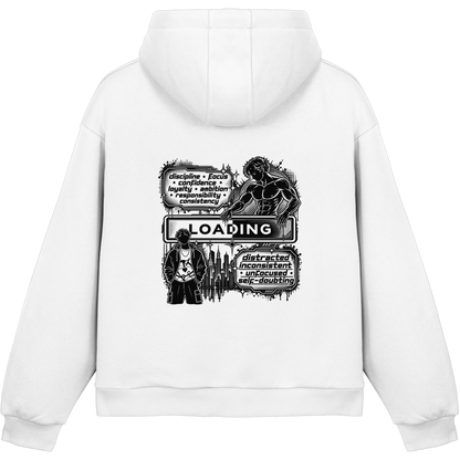 LOADiNG BASiCS - Fluffy Boxcut Hoodie