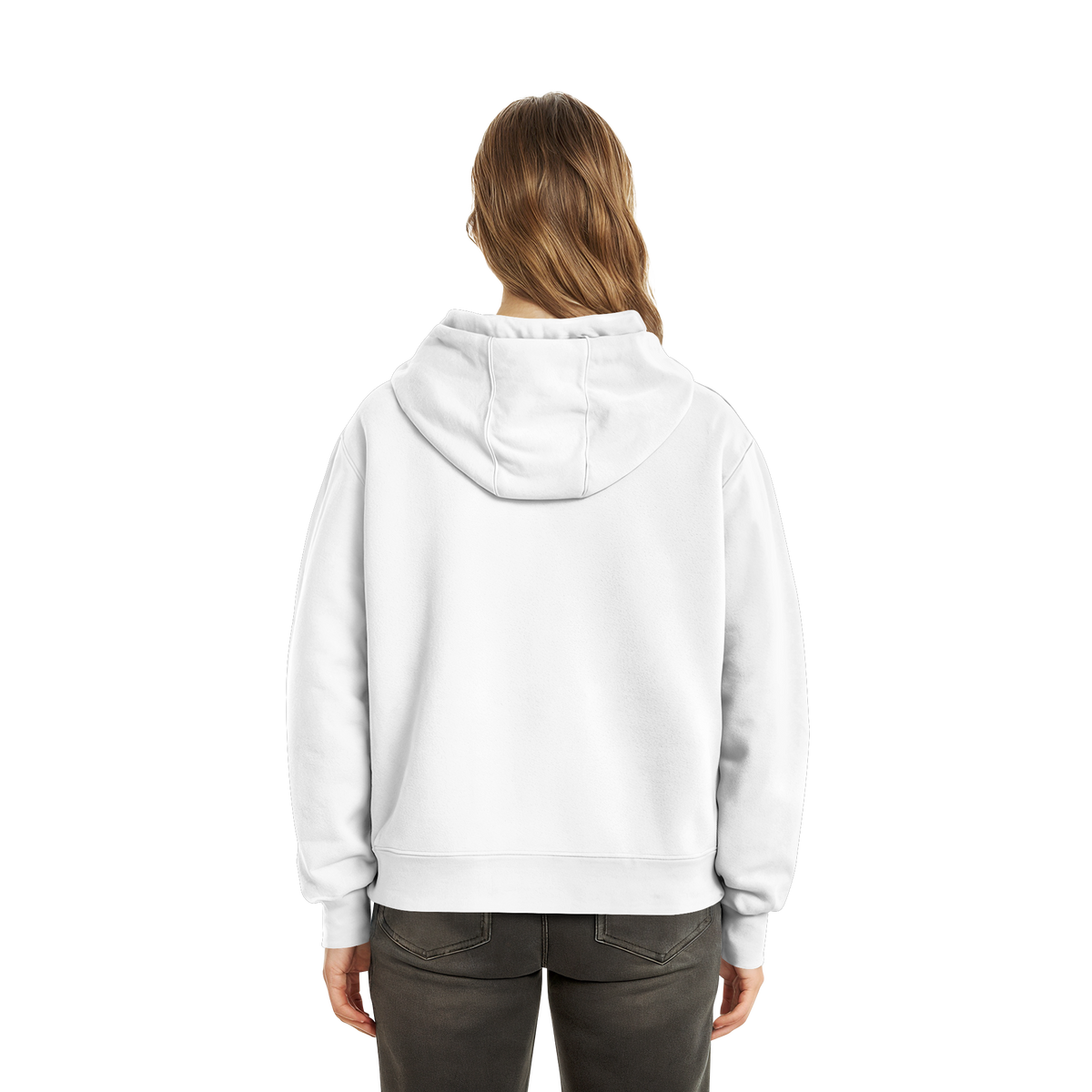 The REAL LOVE BASiCS - Fluffy Boxcut Hoodie