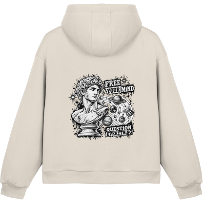 The Philosopher - Felpa con cappuccio boxy fluffy