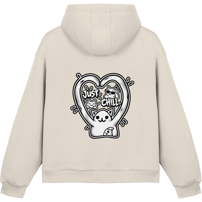 low CORTiSOL - Felpa con cappuccio boxcut Fluffy