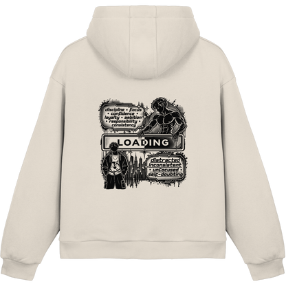 LOADiNG BASiCS - Fluffy Boxcut Hoodie
