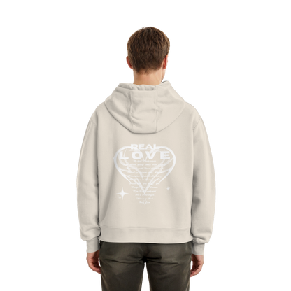 The REAL LOVE BASiCS - Fluffy Boxcut Hoodie
