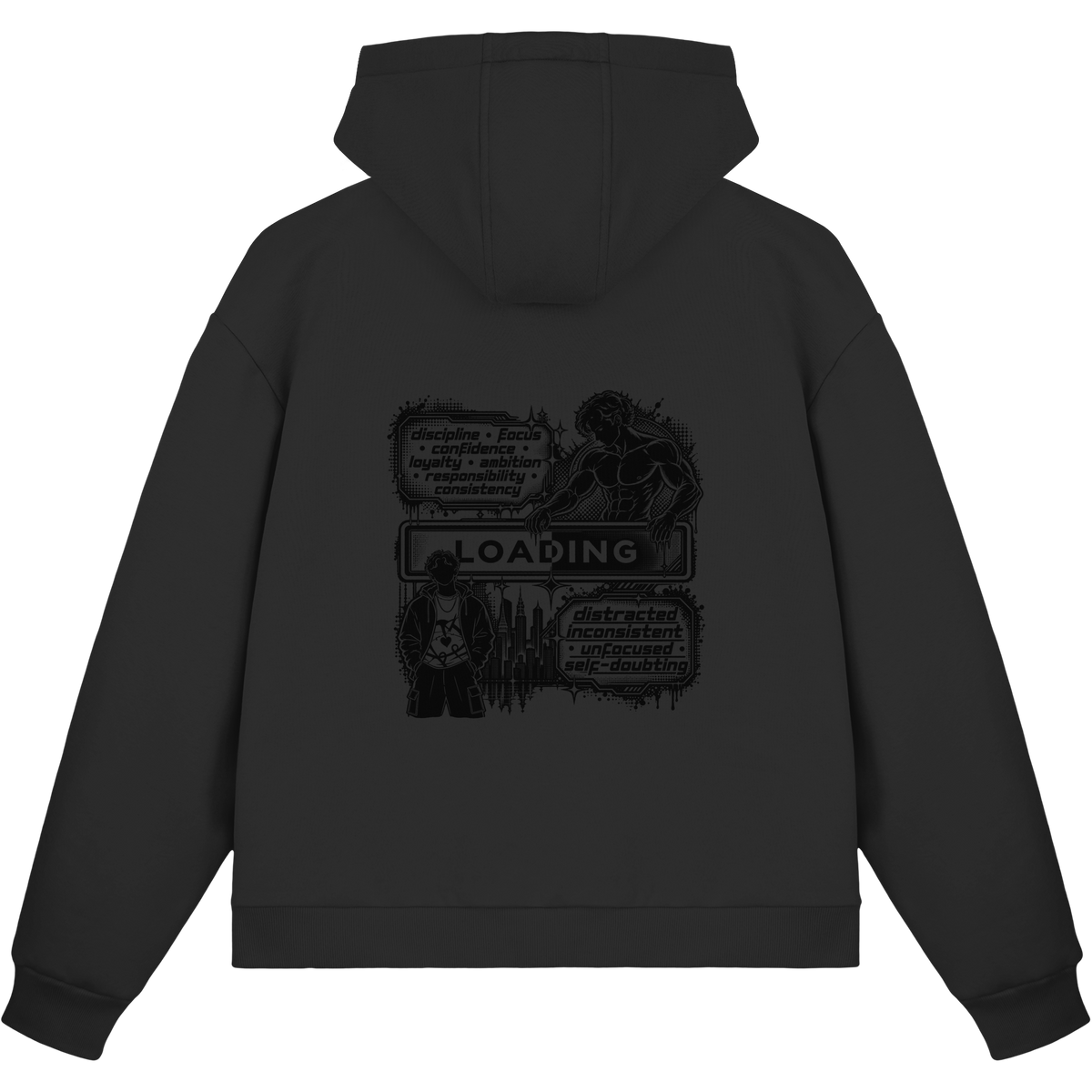 LOADiNG BASiCS - Fluffy Boxcut Zipper