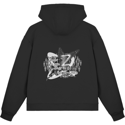 The Rebellion Z BASiCS - Felpa con zip Boxcut