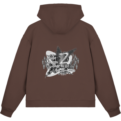 The Rebellion Z BASiCS - Felpa con zip Boxcut