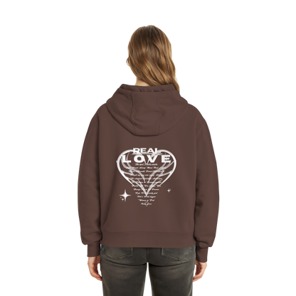 The REAL LOVE BASiCS - Fluffy Boxcut Zipper
