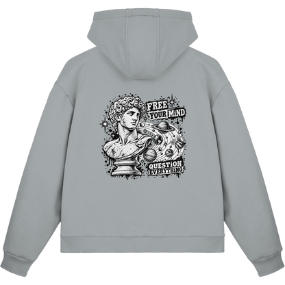 The Philosopher - Fluffy Boxcut Zipper
