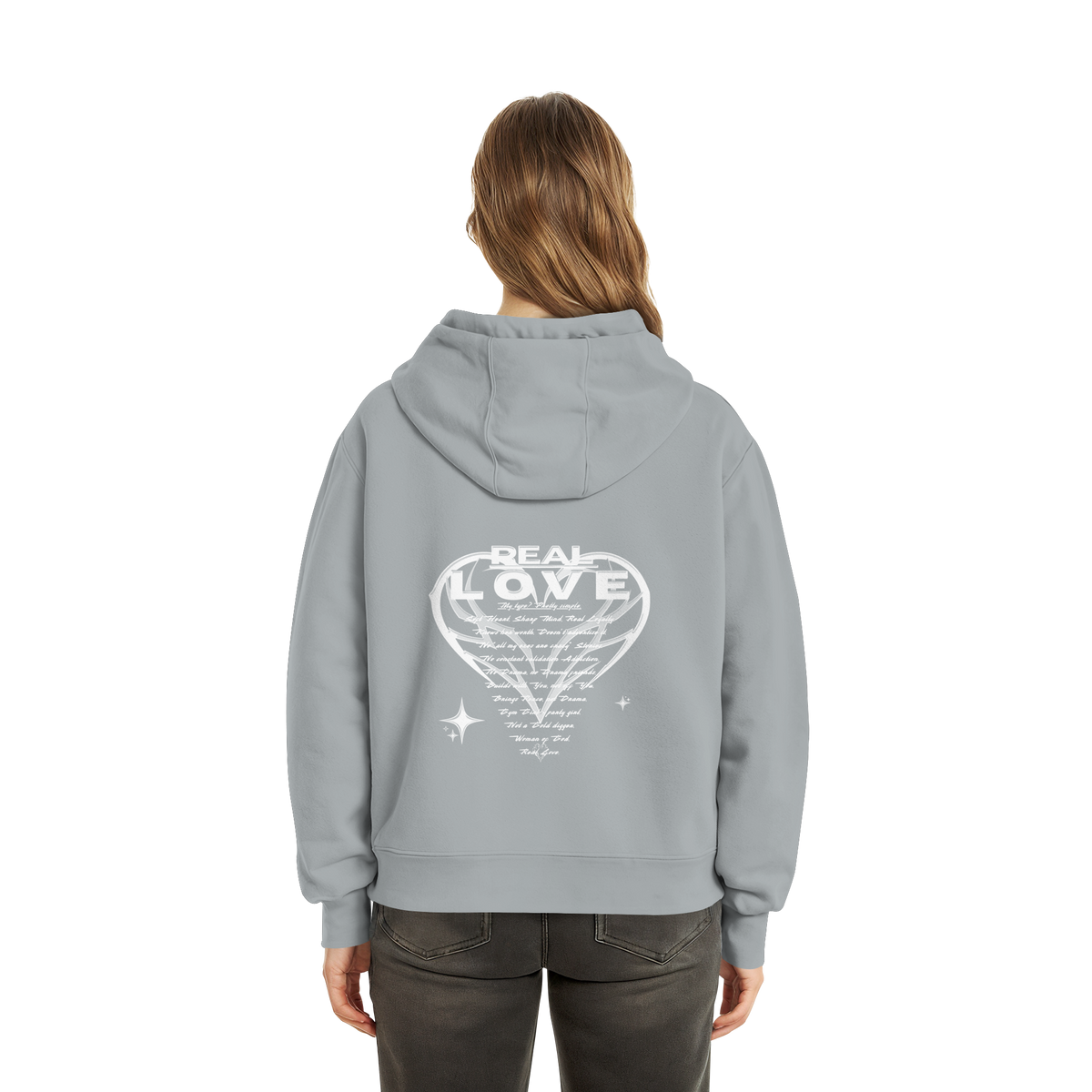 The REAL LOVE BASiCS - Fluffy Boxcut Zipper