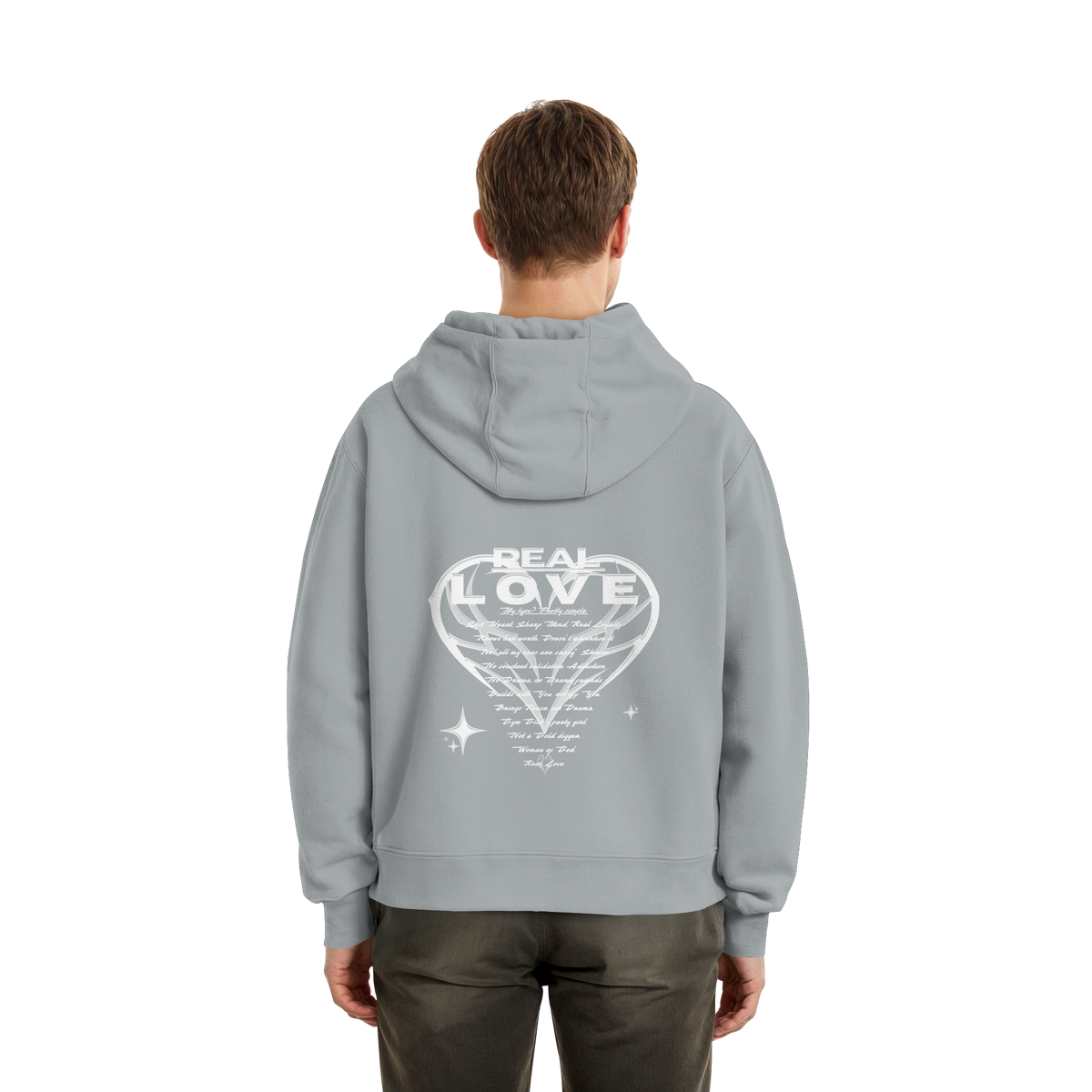 The REAL LOVE BASiCS - Fluffy Boxcut Zipper