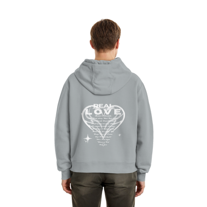 The REAL LOVE BASiCS - Fluffy Boxcut Zipper