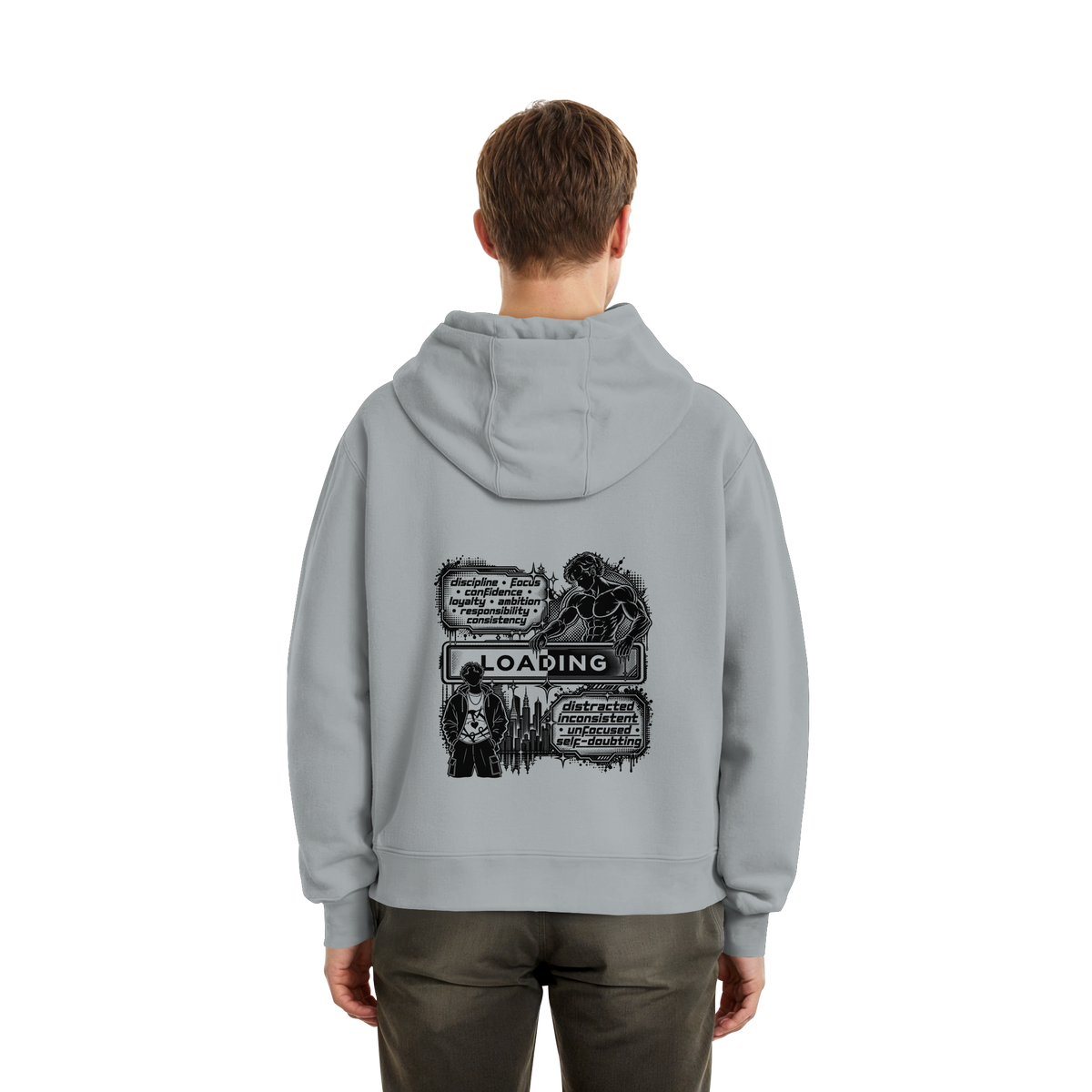 LOADiNG BASiCS - Fluffy Boxcut Zipper