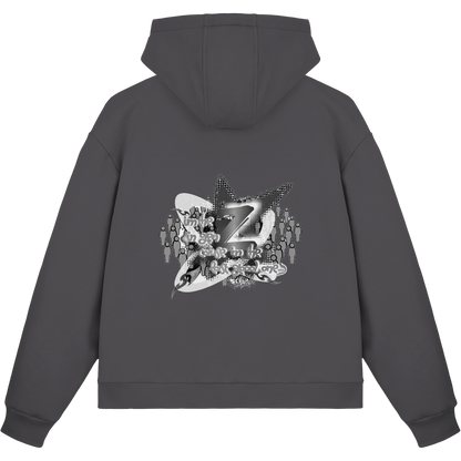 The Rebellion Z BASiCS - Felpa con zip Boxcut