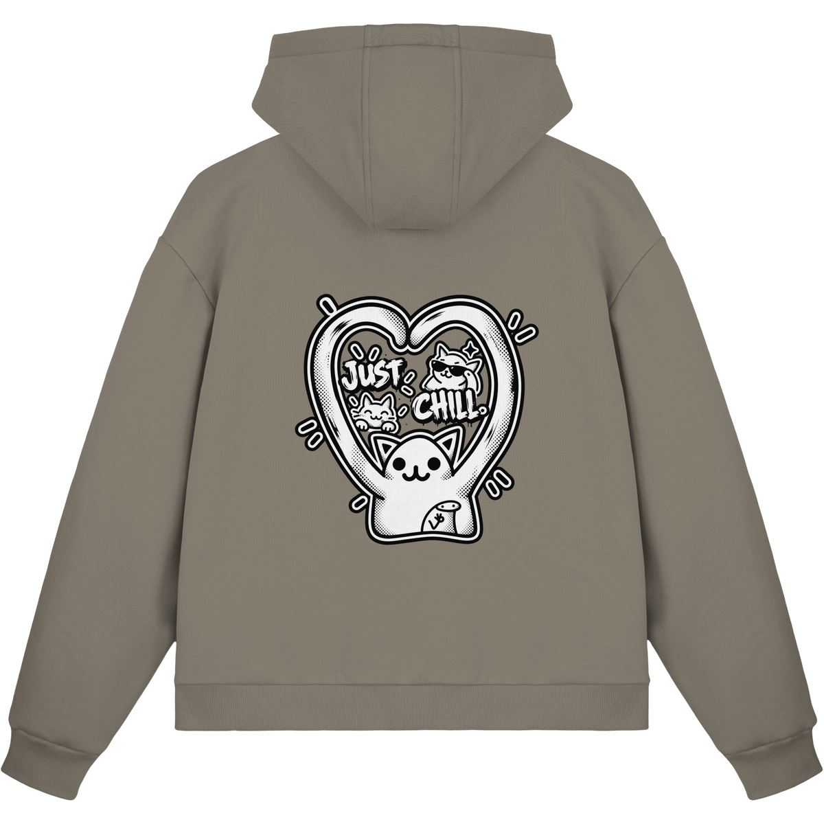 niedriges CORTiSOL - Fluffy Boxcut Zipper