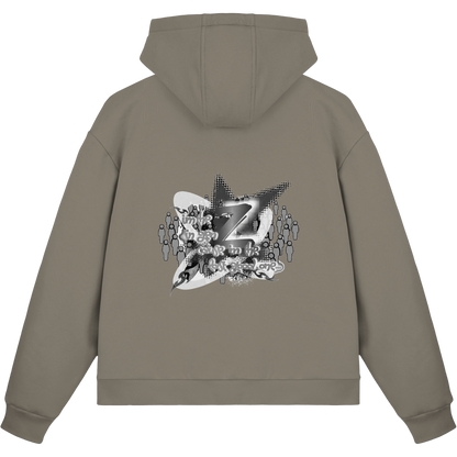 The Rebellion Z BASiCS - Felpa con zip Boxcut