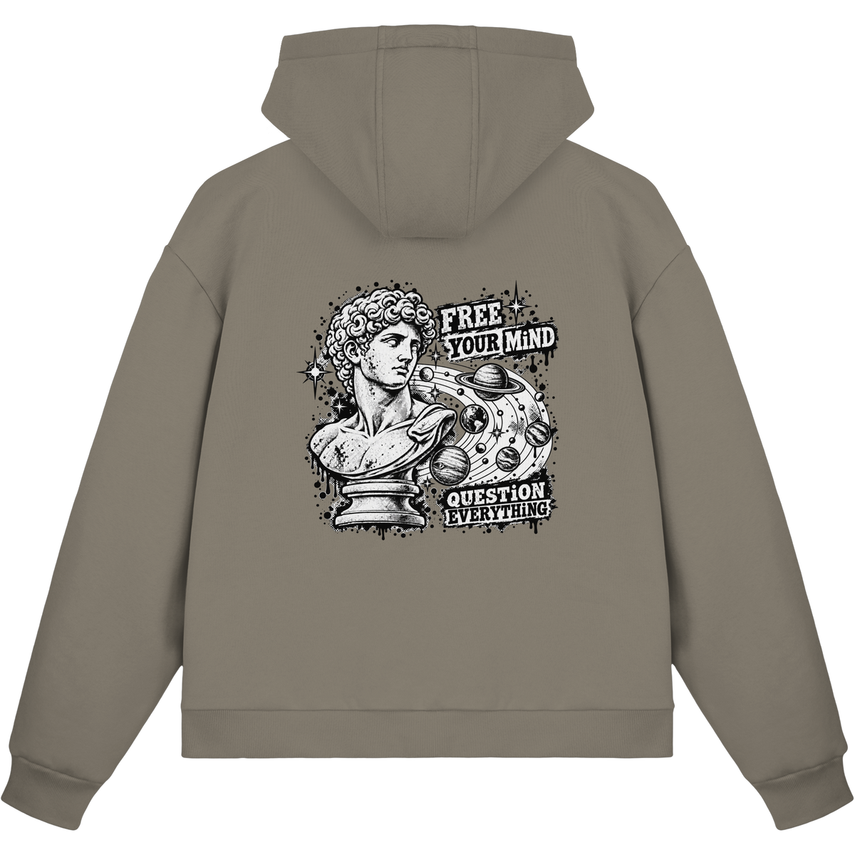 The Philosopher - Fluffy Boxcut Zipper