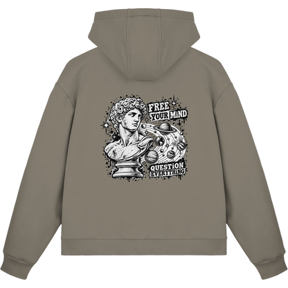 The Philosopher - Fluffy Boxcut Zipper