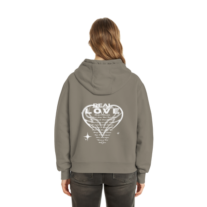 The REAL LOVE BASiCS - Fluffy Boxcut Zipper