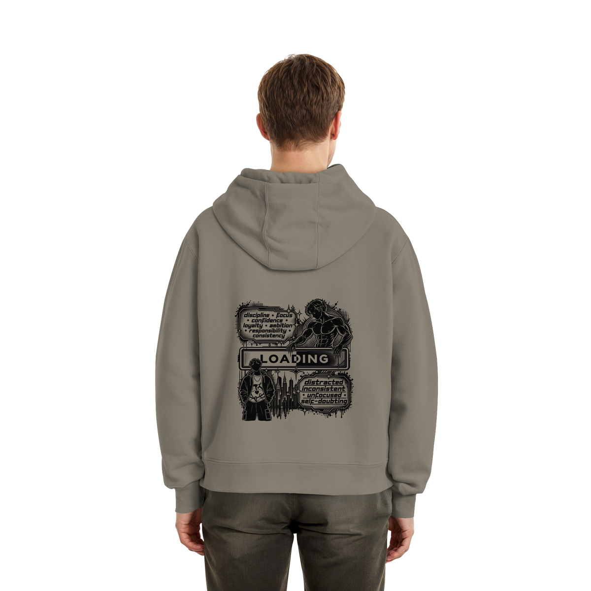 LOADiNG BASiCS - Fluffy Boxcut Zipper
