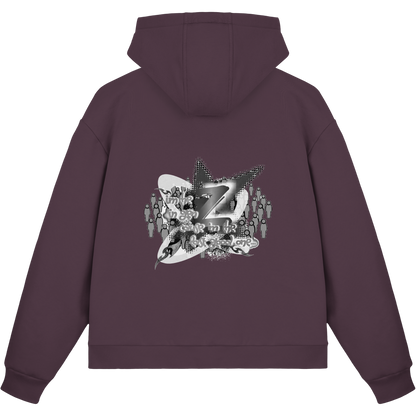 The Rebellion Z BASiCS - Felpa con zip Boxcut