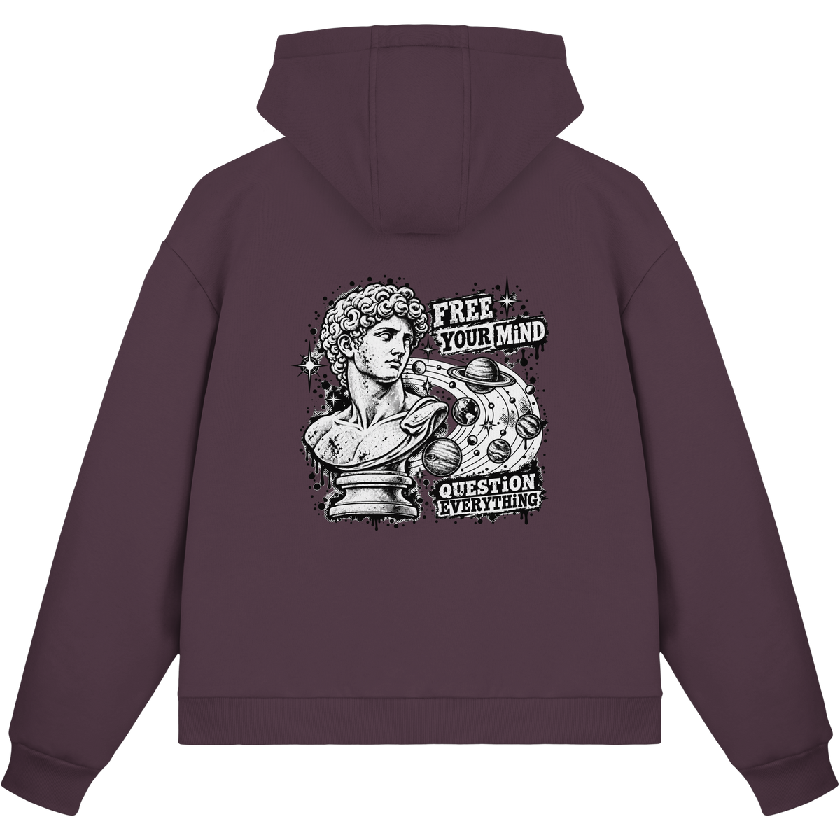 The Philosopher - Fluffy Boxcut Zipper