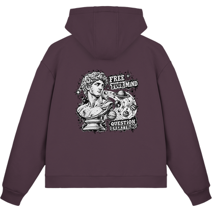 The Philosopher - Fluffy Boxcut Zipper