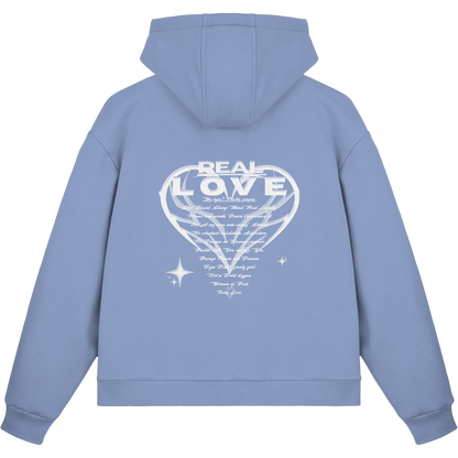 The REAL LOVE BASiCS - Fluffy Boxcut Zipper
