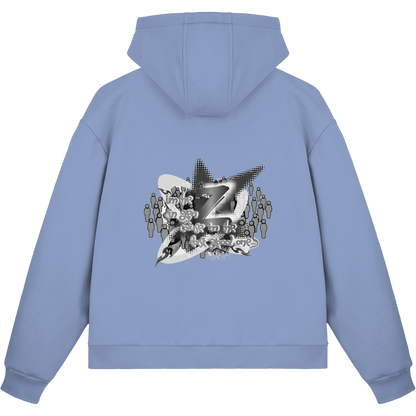The Rebellion Z BASiCS - Felpa con zip Boxcut